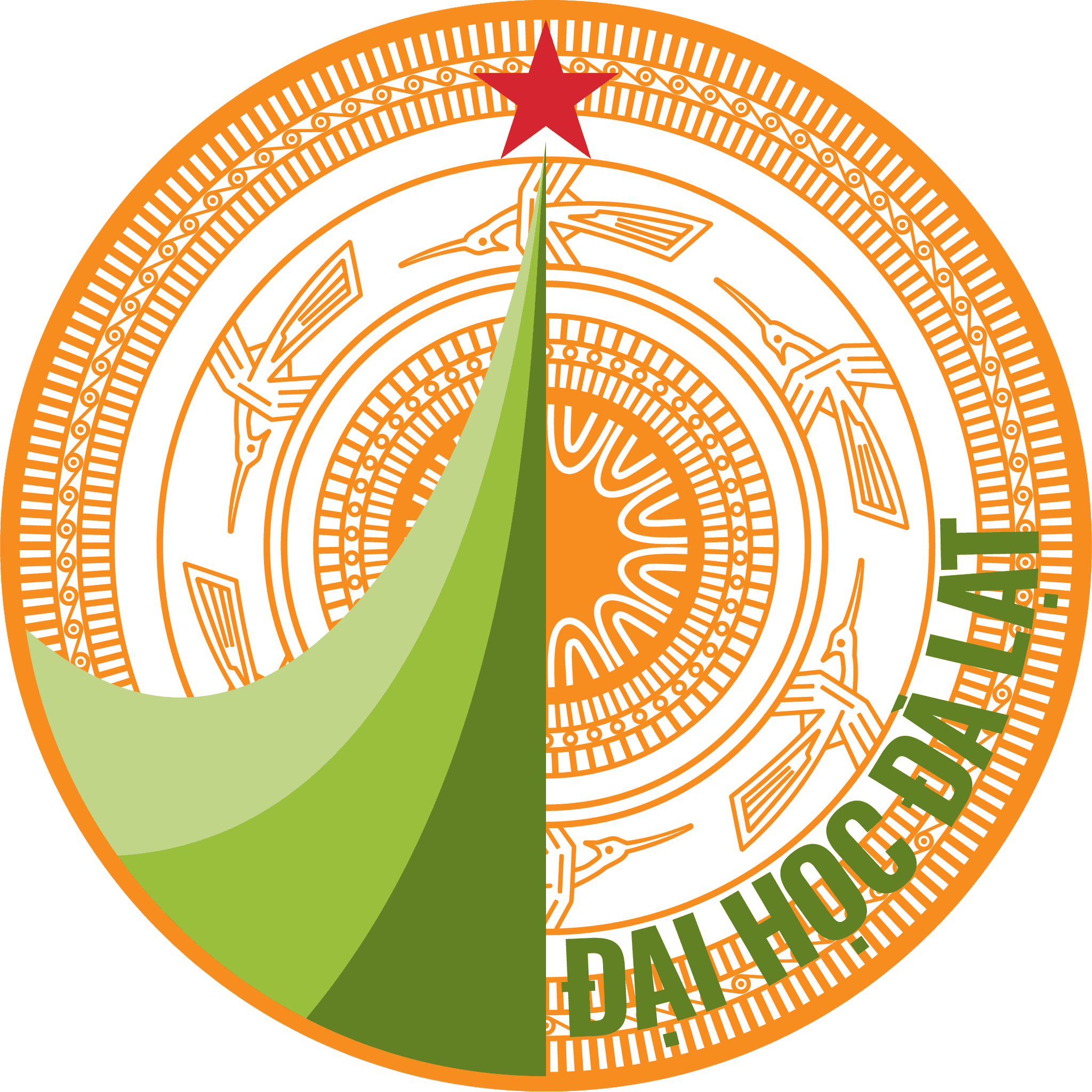 Logo Trường Đại học Đà Lạt