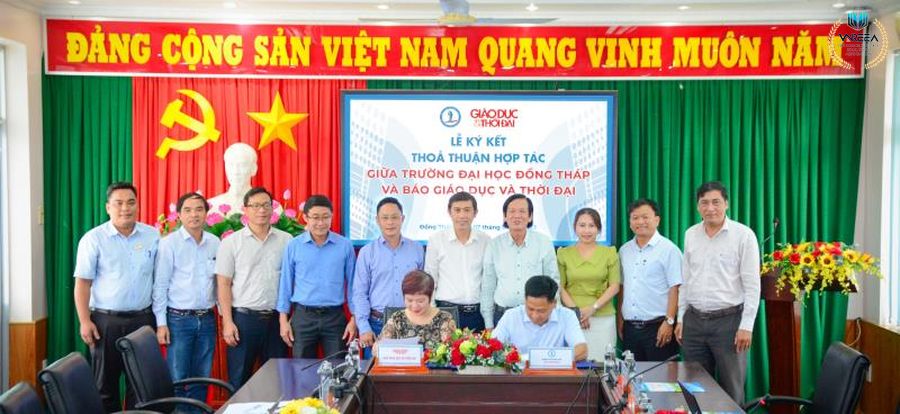 Trường Đại học Đồng Tháp ký kết thỏa thuận hợp tác với Báo Giáo dục và Thời đại