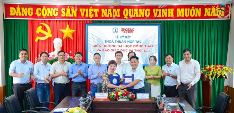 Trường Đại học Đồng Tháp ký kết thỏa thuận hợp tác với Báo Giáo dục và Thời đại