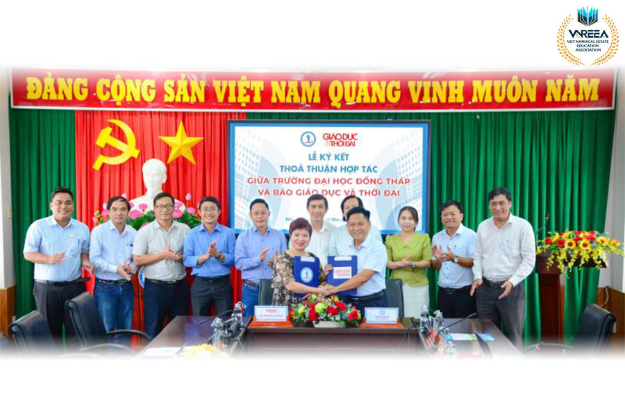 Trường Đại học Đồng Tháp ký kết thỏa thuận hợp tác với Báo Giáo dục và Thời đại